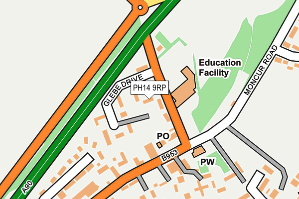 PH14 9RP map - OS OpenMap – Local (Ordnance Survey)