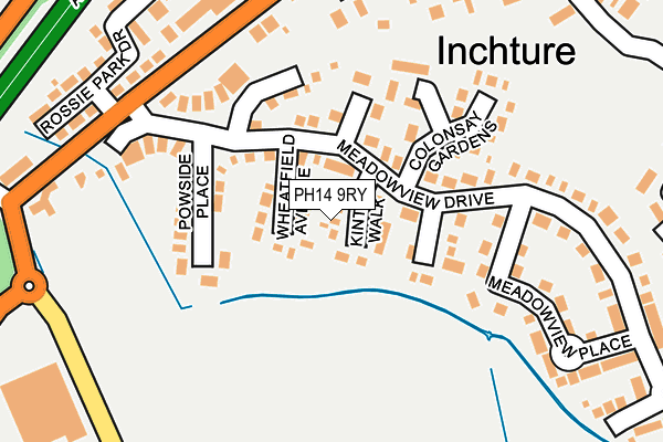 PH14 9RY map - OS OpenMap – Local (Ordnance Survey)