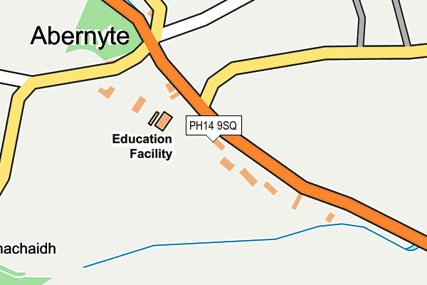 PH14 9SQ map - OS OpenMap – Local (Ordnance Survey)