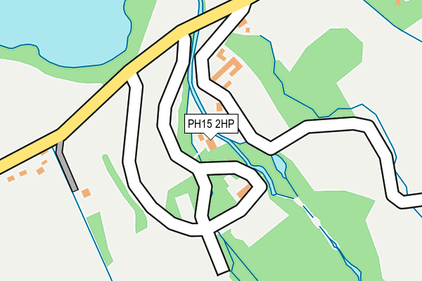 PH15 2HP map - OS OpenMap – Local (Ordnance Survey)