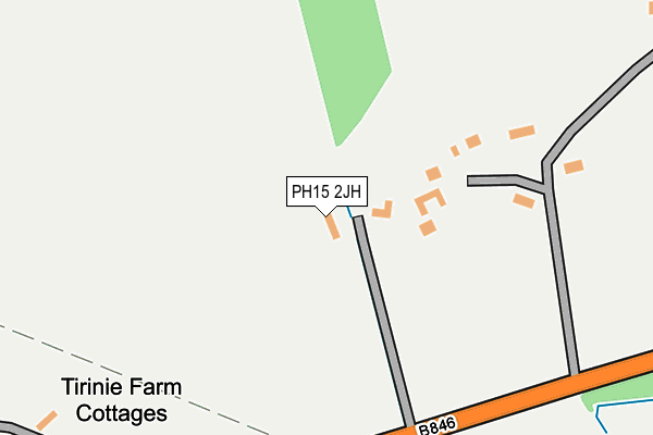 PH15 2JH map - OS OpenMap – Local (Ordnance Survey)