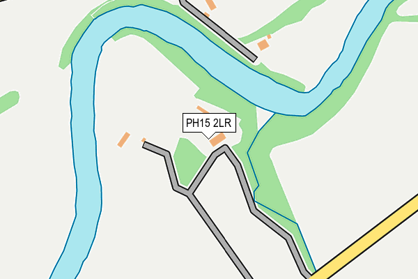 PH15 2LR map - OS OpenMap – Local (Ordnance Survey)