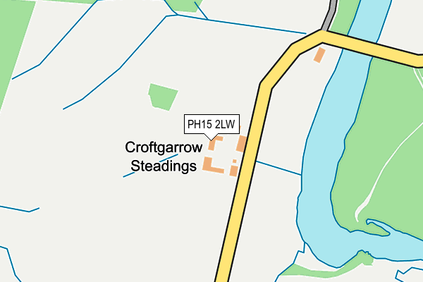 PH15 2LW map - OS OpenMap – Local (Ordnance Survey)