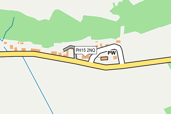 PH15 2NQ map - OS OpenMap – Local (Ordnance Survey)