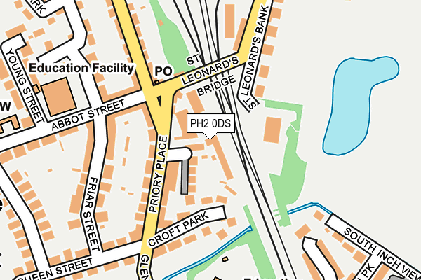 PH2 0DS map - OS OpenMap – Local (Ordnance Survey)