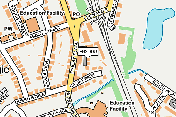 PH2 0DU map - OS OpenMap – Local (Ordnance Survey)
