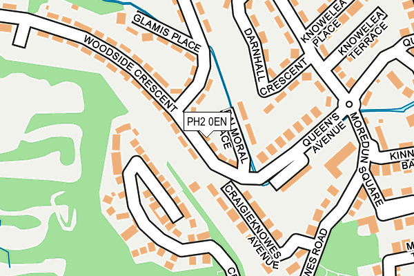 PH2 0EN map - OS OpenMap – Local (Ordnance Survey)