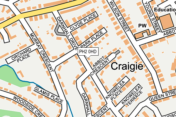 PH2 0HD map - OS OpenMap – Local (Ordnance Survey)