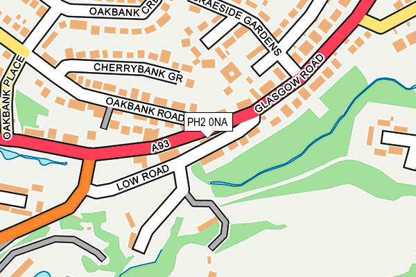 PH2 0NA map - OS OpenMap – Local (Ordnance Survey)