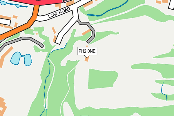PH2 0NE map - OS OpenMap – Local (Ordnance Survey)