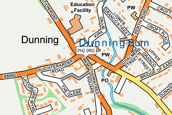 PH2 0RG map - OS OpenMap – Local (Ordnance Survey)