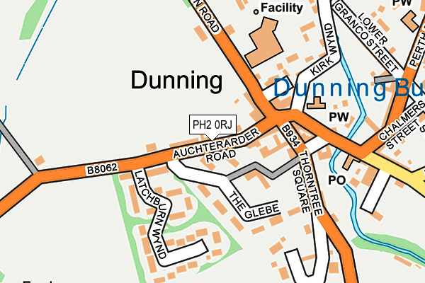 PH2 0RJ map - OS OpenMap – Local (Ordnance Survey)