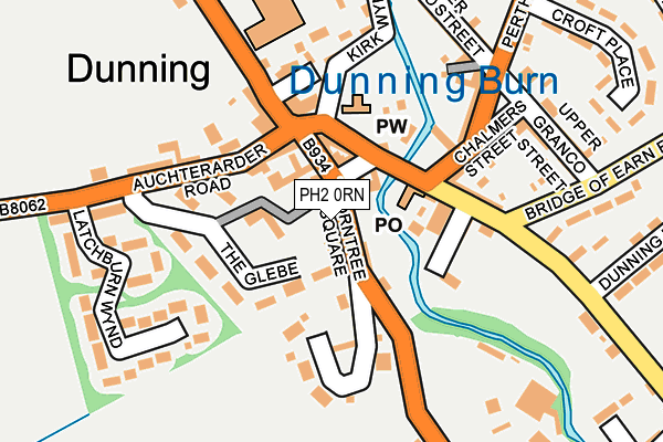 PH2 0RN map - OS OpenMap – Local (Ordnance Survey)