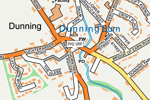 PH2 0RP map - OS OpenMap – Local (Ordnance Survey)
