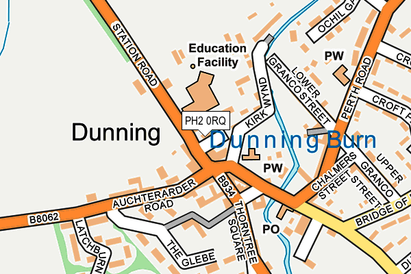 PH2 0RQ map - OS OpenMap – Local (Ordnance Survey)