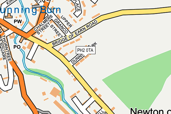 PH2 0TA map - OS OpenMap – Local (Ordnance Survey)