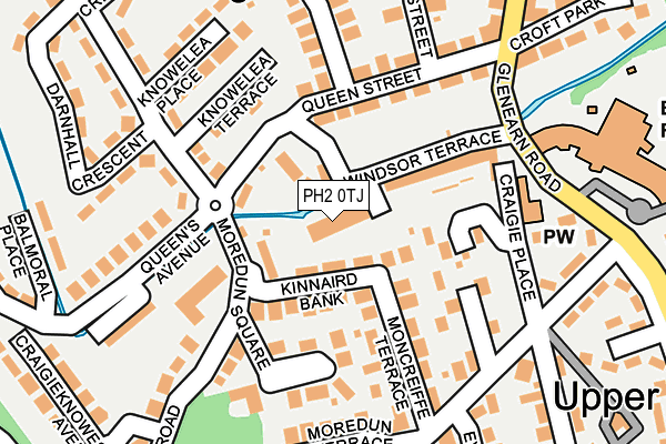 PH2 0TJ map - OS OpenMap – Local (Ordnance Survey)