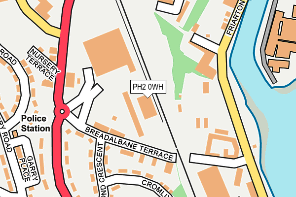 PH2 0WH map - OS OpenMap – Local (Ordnance Survey)