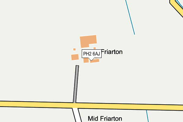 PH2 6AJ map - OS OpenMap – Local (Ordnance Survey)