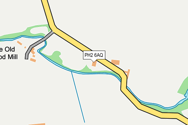PH2 6AQ map - OS OpenMap – Local (Ordnance Survey)