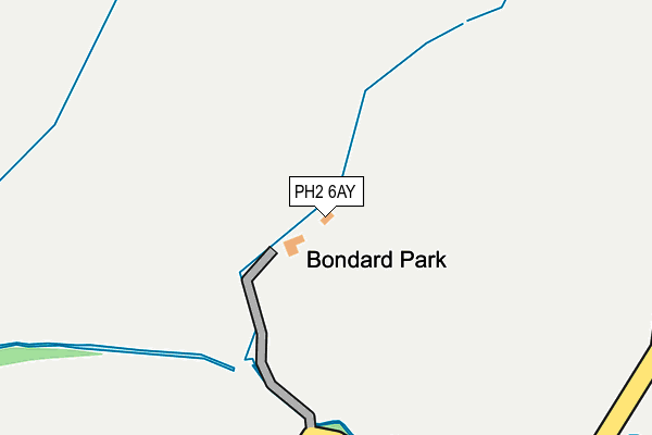 PH2 6AY map - OS OpenMap – Local (Ordnance Survey)