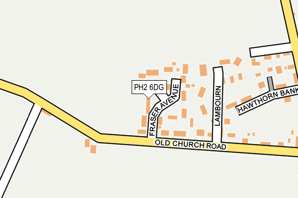 PH2 6DG map - OS OpenMap – Local (Ordnance Survey)