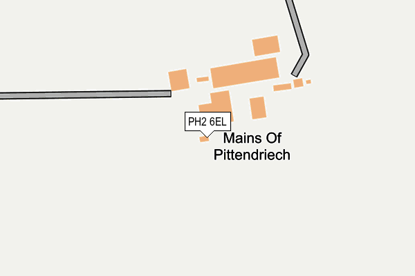 PH2 6EL map - OS OpenMap – Local (Ordnance Survey)