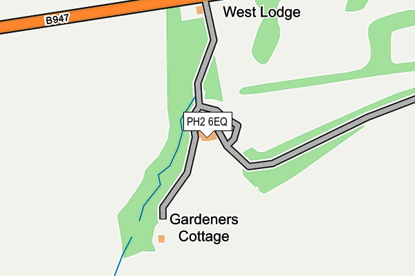 PH2 6EQ map - OS OpenMap – Local (Ordnance Survey)