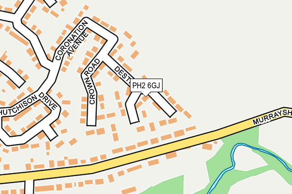 PH2 6GJ map - OS OpenMap – Local (Ordnance Survey)