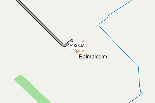 PH2 6JA map - OS OpenMap – Local (Ordnance Survey)