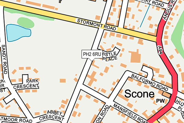Map of S HUTCHISON (SCONE) LIMITED at local scale