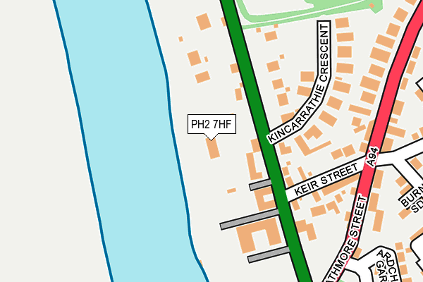 Map of TREAQUA LIMITED at local scale