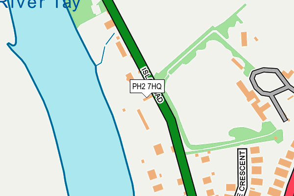 PH2 7HQ map - OS OpenMap – Local (Ordnance Survey)