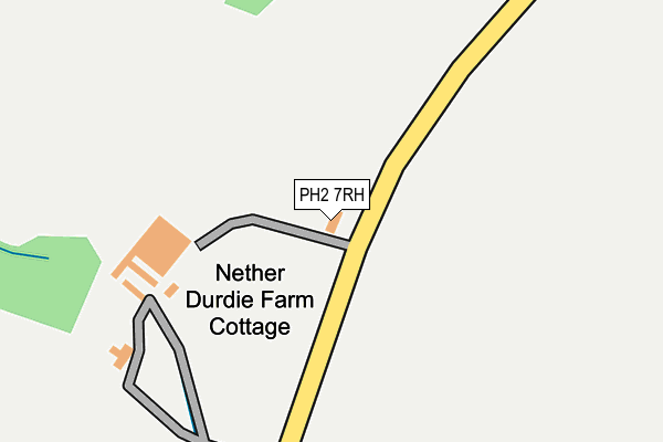 PH2 7RH map - OS OpenMap – Local (Ordnance Survey)