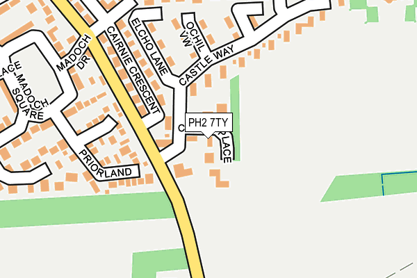 Map of TOMA SHAH LTD at local scale