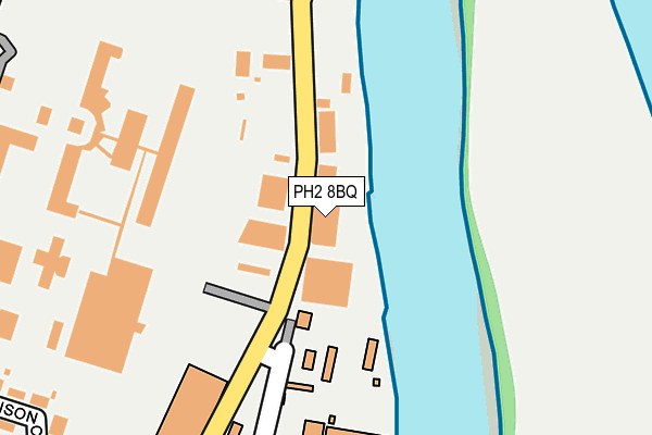PH2 8BQ map - OS OpenMap – Local (Ordnance Survey)