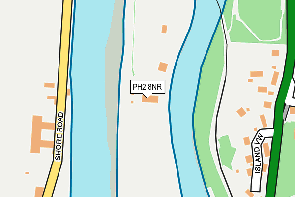 PH2 8NR map - OS OpenMap – Local (Ordnance Survey)