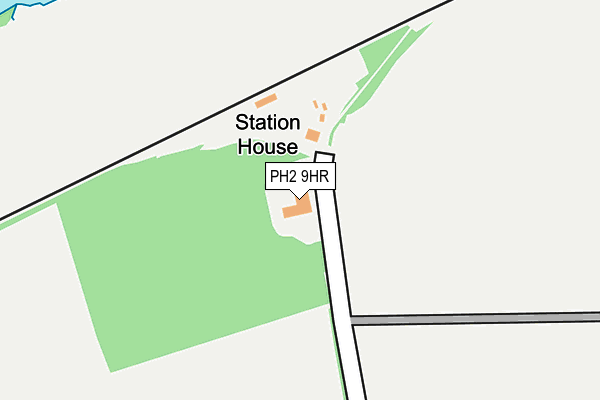 PH2 9HR map - OS OpenMap – Local (Ordnance Survey)