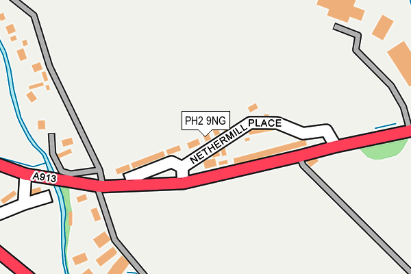 PH2 9NG map - OS OpenMap – Local (Ordnance Survey)