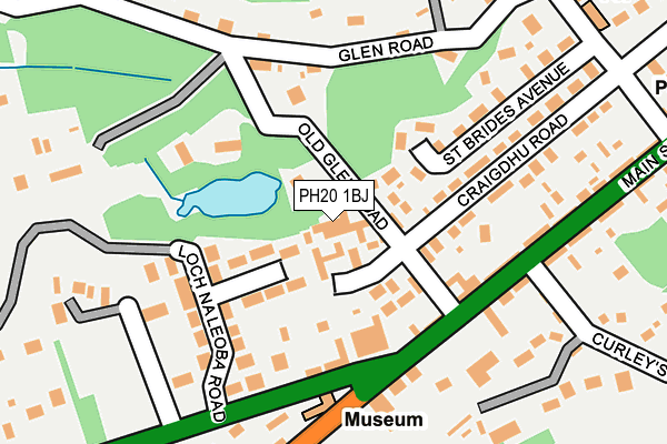 PH20 1BJ map - OS OpenMap – Local (Ordnance Survey)