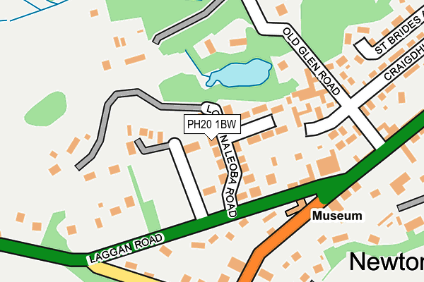 PH20 1BW map - OS OpenMap – Local (Ordnance Survey)