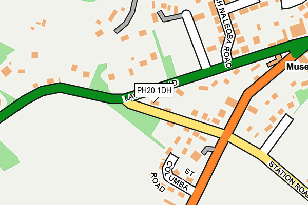 PH20 1DH map - OS OpenMap – Local (Ordnance Survey)