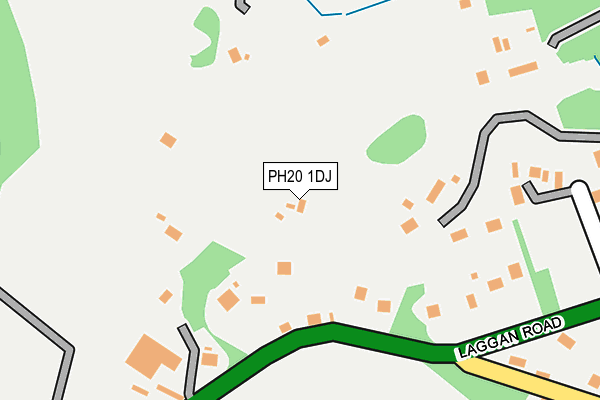 PH20 1DJ map - OS OpenMap – Local (Ordnance Survey)