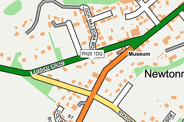 PH20 1DQ map - OS OpenMap – Local (Ordnance Survey)