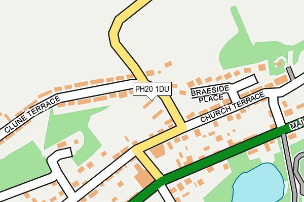 PH20 1DU map - OS OpenMap – Local (Ordnance Survey)