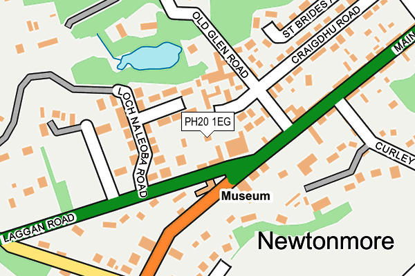 PH20 1EG map - OS OpenMap – Local (Ordnance Survey)