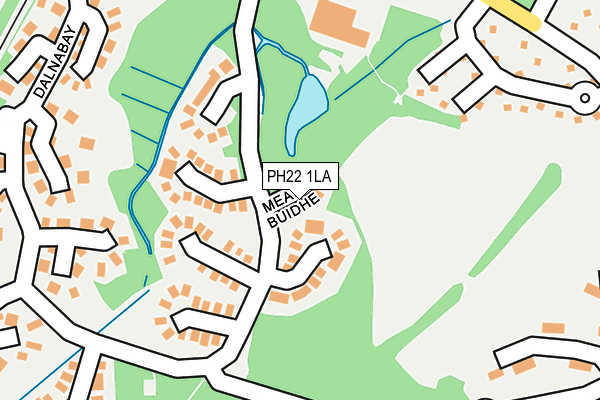 PH22 1LA map - OS OpenMap – Local (Ordnance Survey)