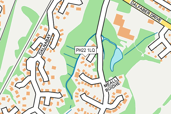 PH22 1LQ map - OS OpenMap – Local (Ordnance Survey)