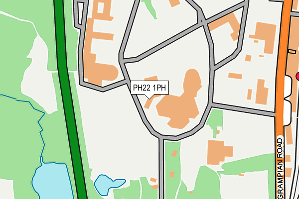 PH22 1PH map - OS OpenMap – Local (Ordnance Survey)