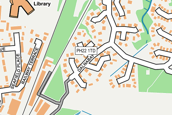 PH22 1TD map - OS OpenMap – Local (Ordnance Survey)